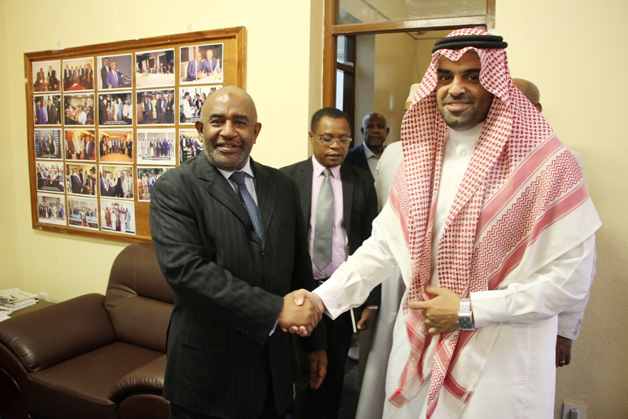 Le Chargé d’Affaires du Royaume d’Arabie Saoudite a été reçu  à Beit - Salam.
